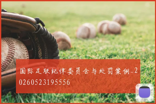 国际足联纪律委员会与处罚案例_20260523195556